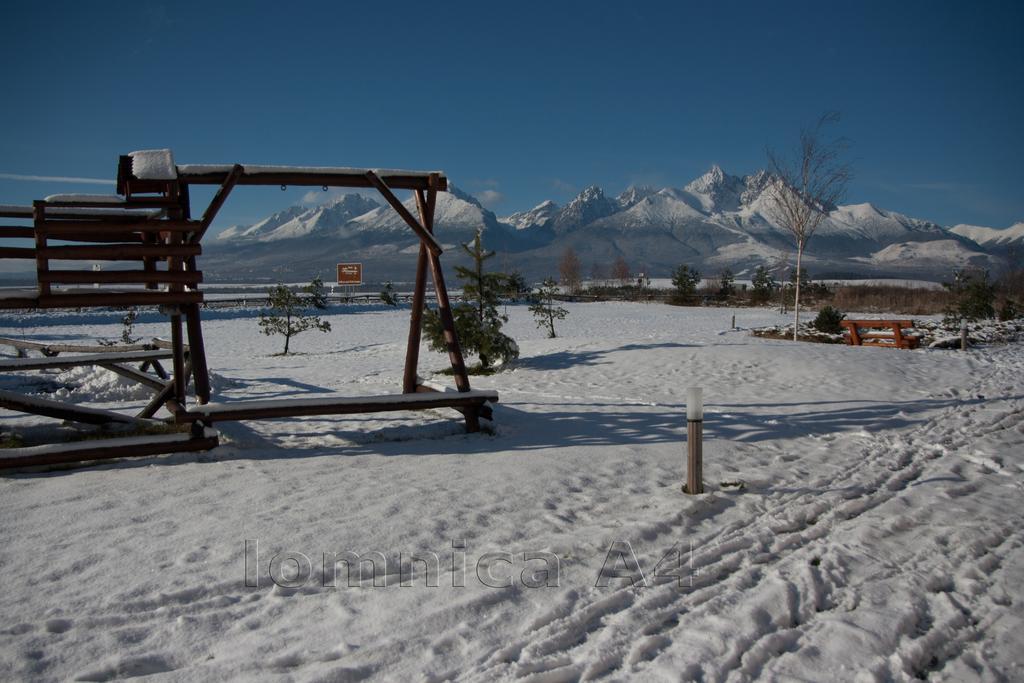 ヴェルカー・ロムニツァApartman Vysoke Tatry Lomnica A4/2アパートメント エクステリア 写真